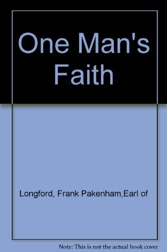 One Man's Faith