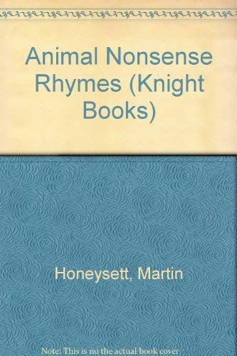Animal Nonsense Rhymes