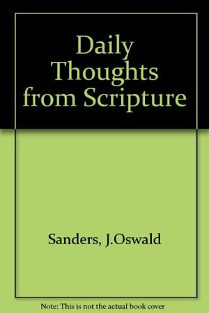 Daily Thoughts from Scripture