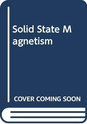 Solid State Magnetism