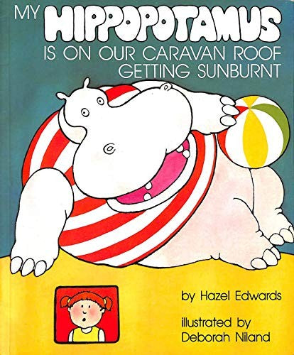 My Hippo is on the Caravan Roof Getting Sunburnt