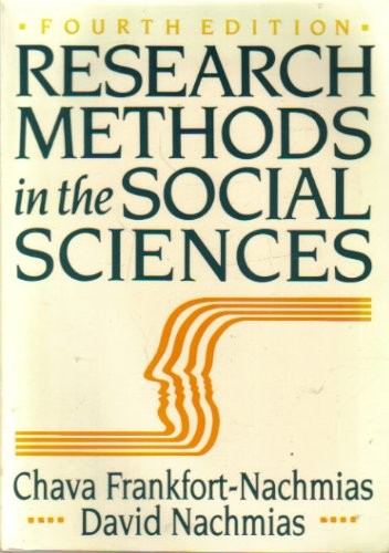 Research Methods in the Social Sciences