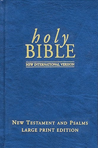NIV New Testament & Psalms Large Print