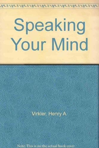 Speaking Your Mind