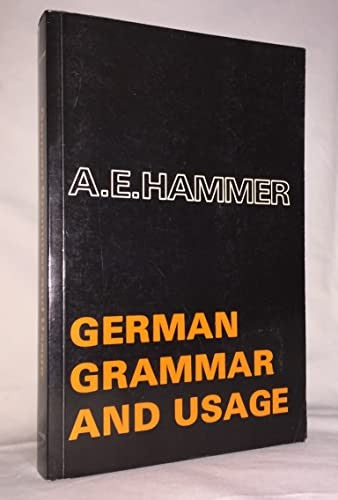 Hammer's German Grammar and Usage