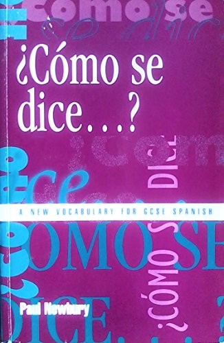 Como Se Dice...?