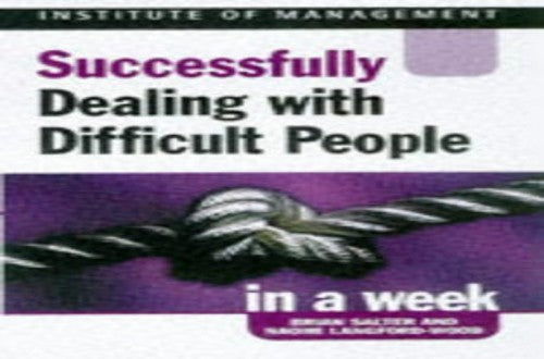 Dealing with Difficult People in a Week
