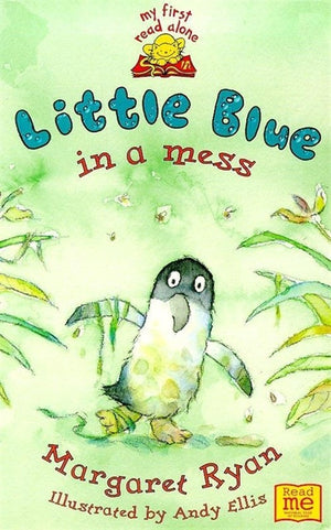 Little Blue In A Mess