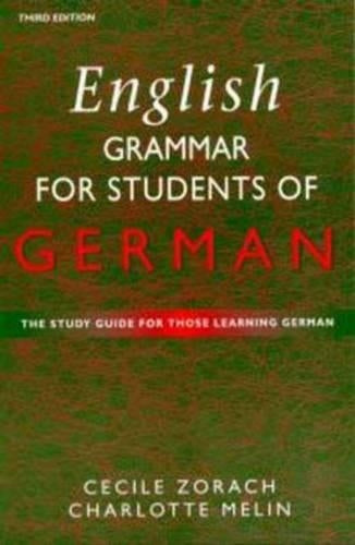 English Grammar for Students of German 4th edition