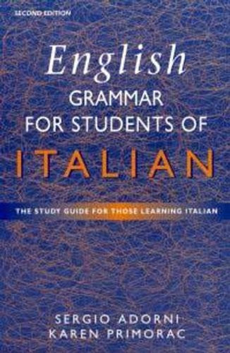 English Grammar for Students of Italian