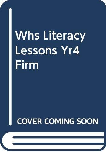 Whs Literacy Lessons Yr4 Firm