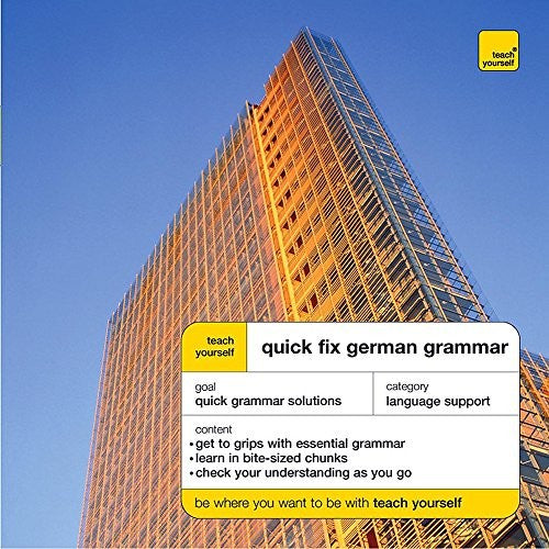 Quick Fix German Grammar
