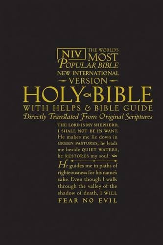 NIV Popular Black Hardback