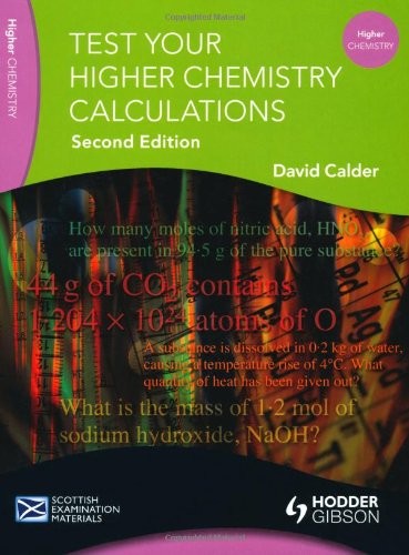 Test Your Higher Chemistry Calculations