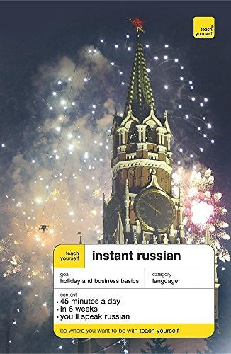 Teach Yourself Instant Russian Third Edition Book