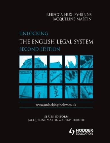 Unlocking the English Legal System, 2nd Edition