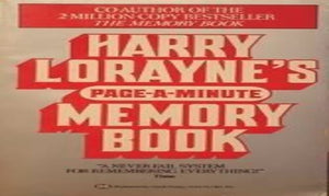 Harry Lorayne's Page-a-Minute Memory Book 