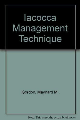 Iacocca Mngmt Technq