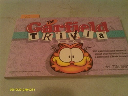 Garfield Trivia Book