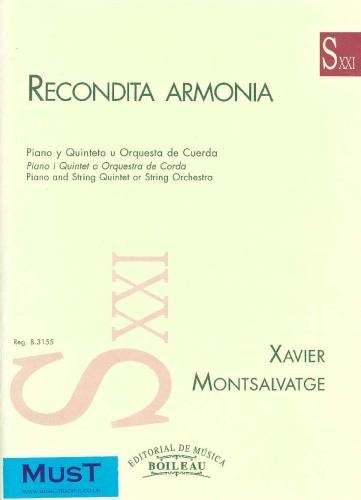Montsalvatge: The Depths of Harmony (1952/1998) (Piano & String Quintet)