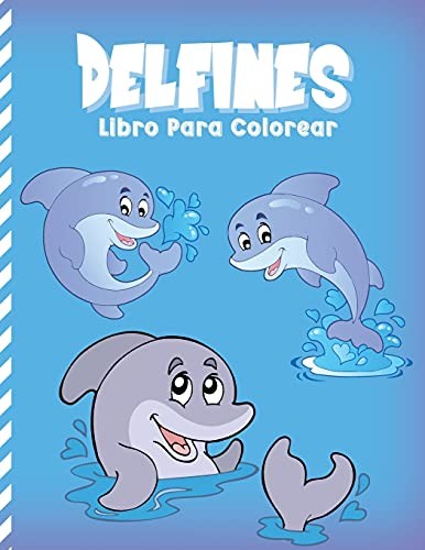 Delfines Libro Para Colorear
