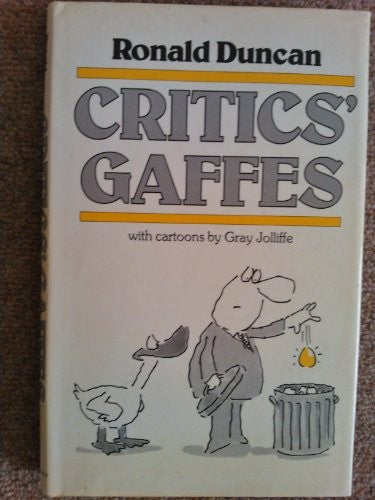 Critics' Gaffes