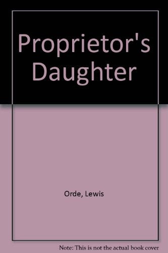 Proprietor's Daughter