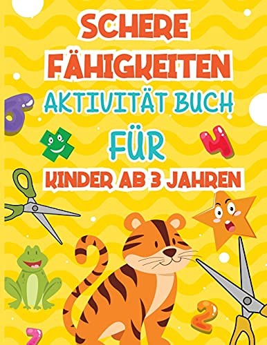 Schere Fahigkeiten Aktivitat Buch