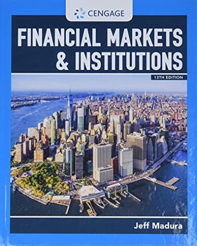 Financial Markets & Institutions