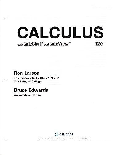 Calculus (12th Edition) Standalone Book