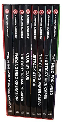 Carmen Sandiego 8bk Box Set Costco