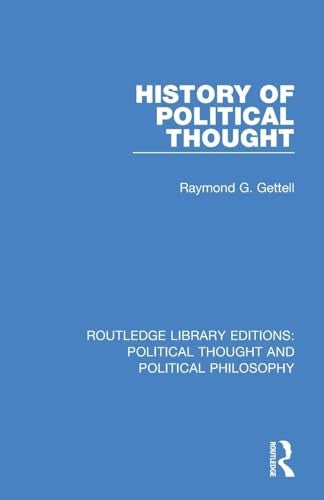 History of Political Thought