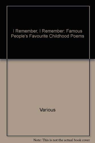 I Remember, I Remember
