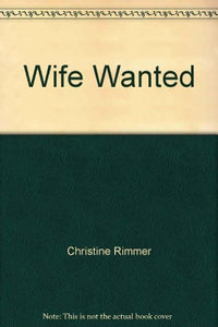 Wife Wanted 