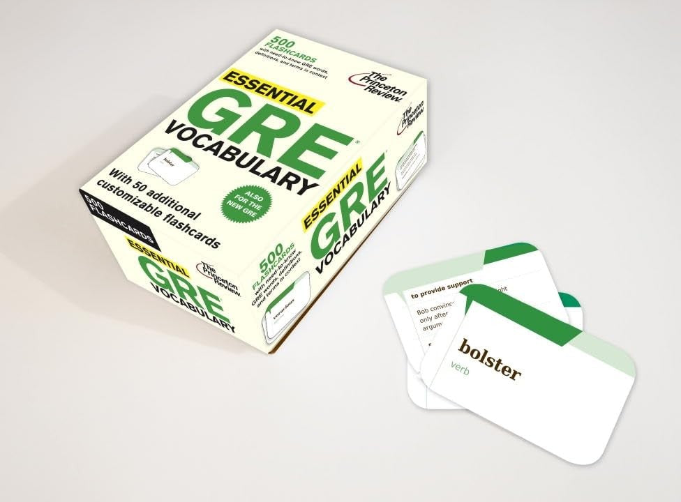 Essential Gre Vocabulary (Flashcards)