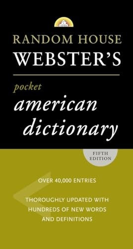 Rh Webster's Pocket American Dictionary, Fifth Edition