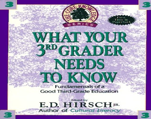 What Your Third Grader Needs to Kno