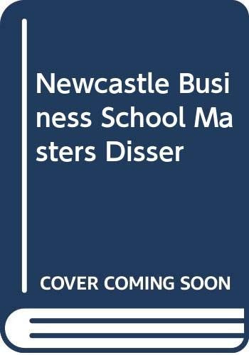 Newcastle Business School Masters Disser