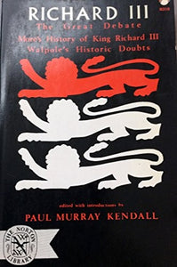 RICHARD THE THIRD GRT DEBATE PA 