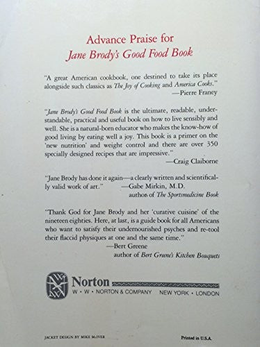 Jane Brody's Good Food Book