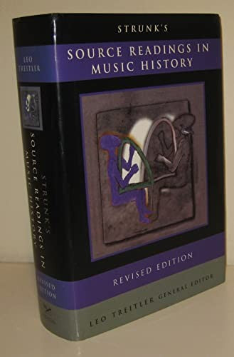Strunk's Source Readings in Music History