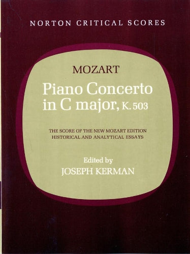 Piano Concerto in C Major, K. 503