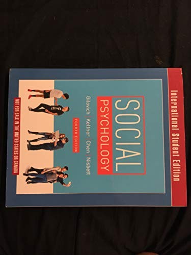 Social Psychology