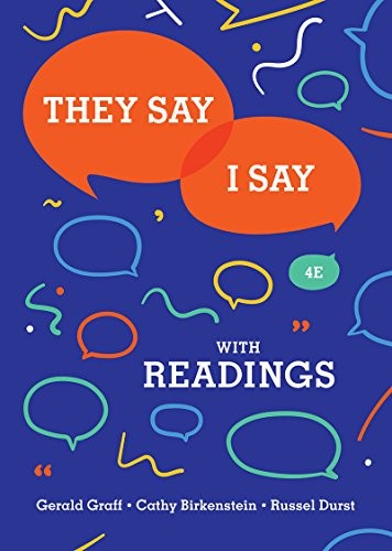 They Say / I Say