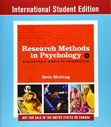 Research Methods in Psychology