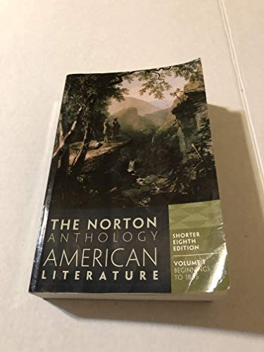 The Norton Anthology of American Literature