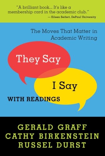 "they Say / I Say"
