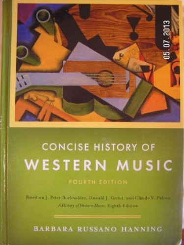 Concise History of Western Music