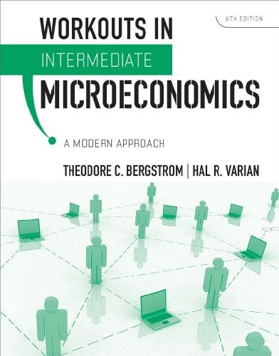 Workouts in Intermediate Microeconomics