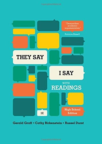 "they Say / I Say"